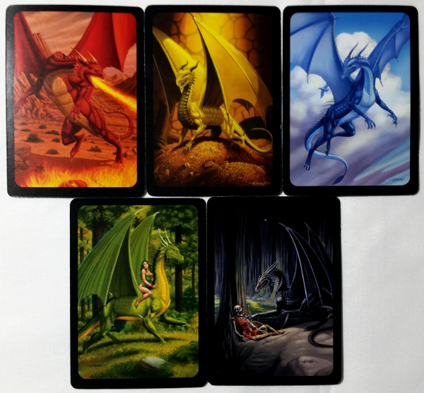 The five primary dragons of Seven Dragons