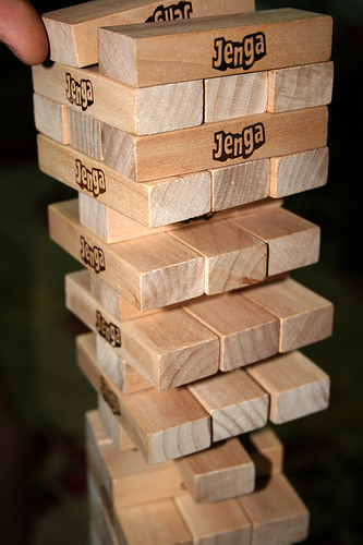 If the Tower falls in Jenga, you lose the game. In Dread, you lose your life.