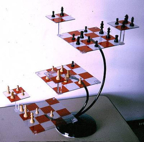 Chess Set - Star Trek. Mr Spock 3D Chess.