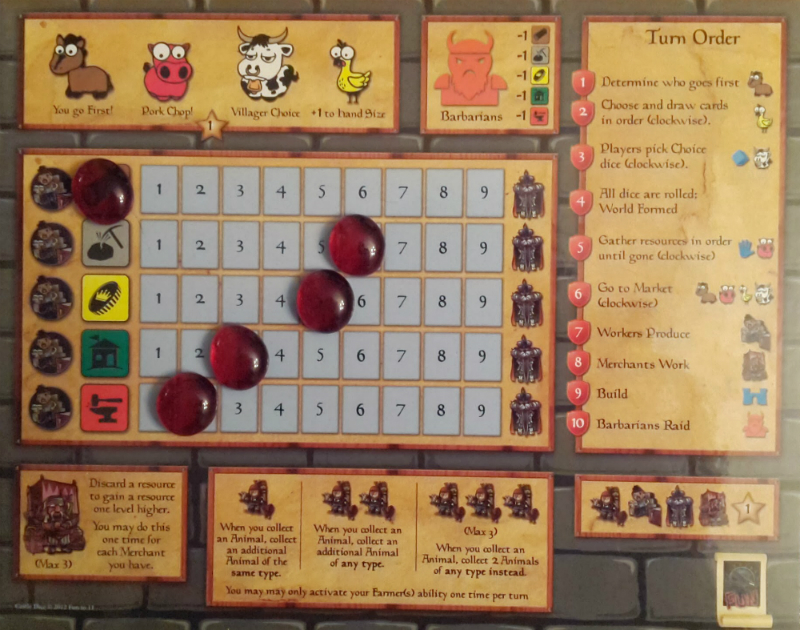 A player board. The player could use some wood. (Seriously, that joke never gets old....)