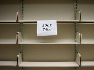 empty shelves