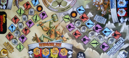 Down Down to Hobgoblin Town... Aka the Hobgoblin board region.