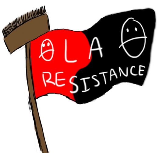 Viva la resistance! lol. 